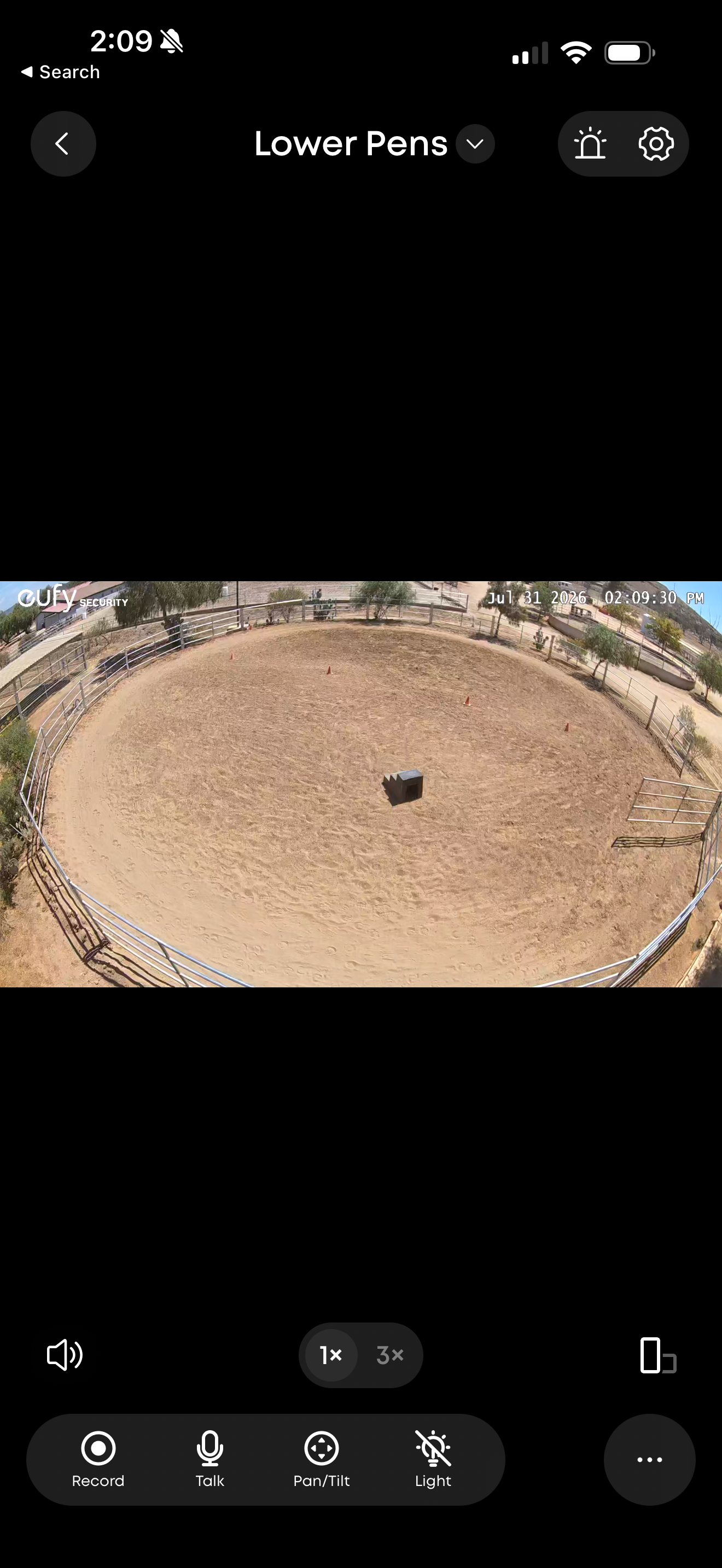 74” round pen