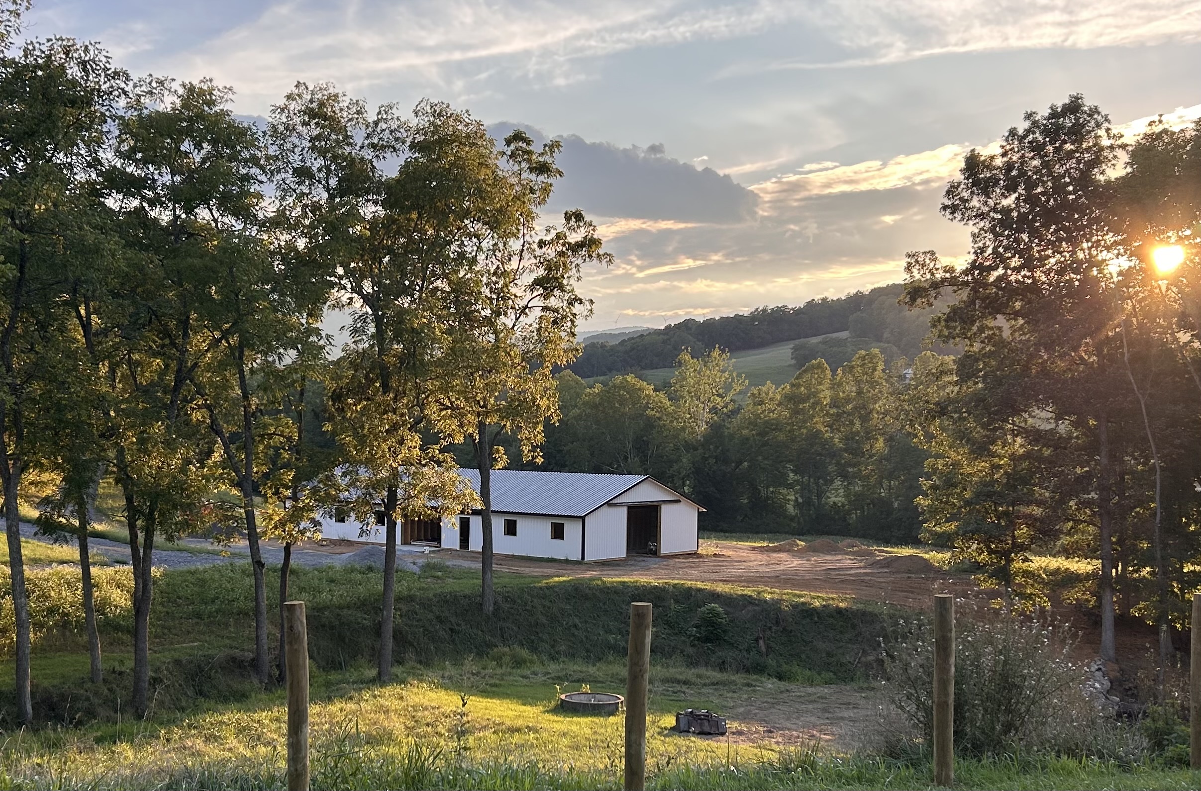 Barn exterior