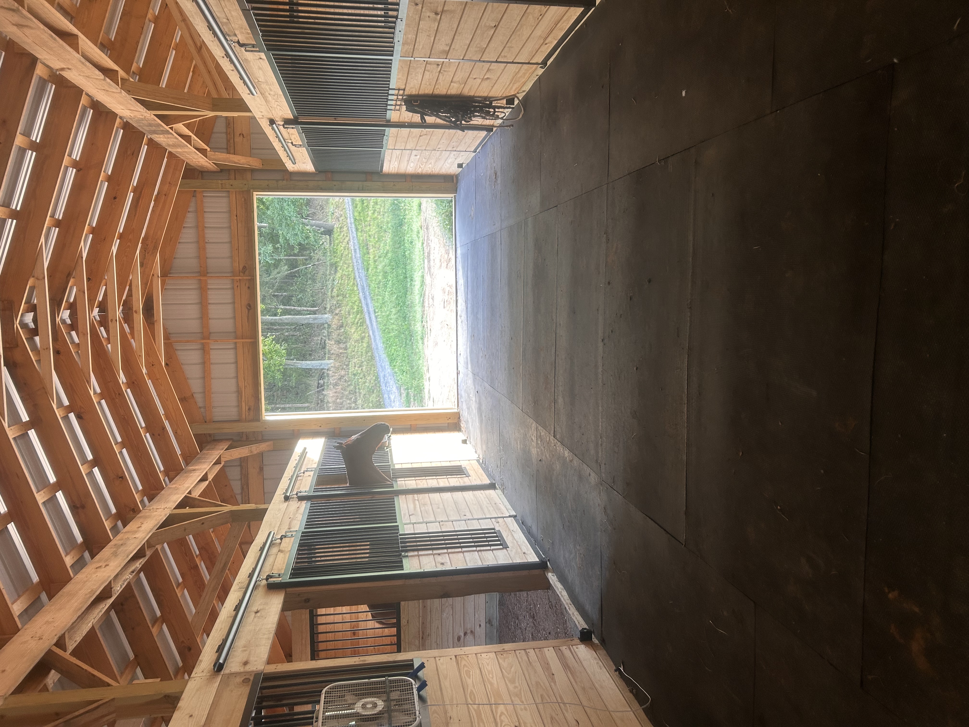 Barn interior