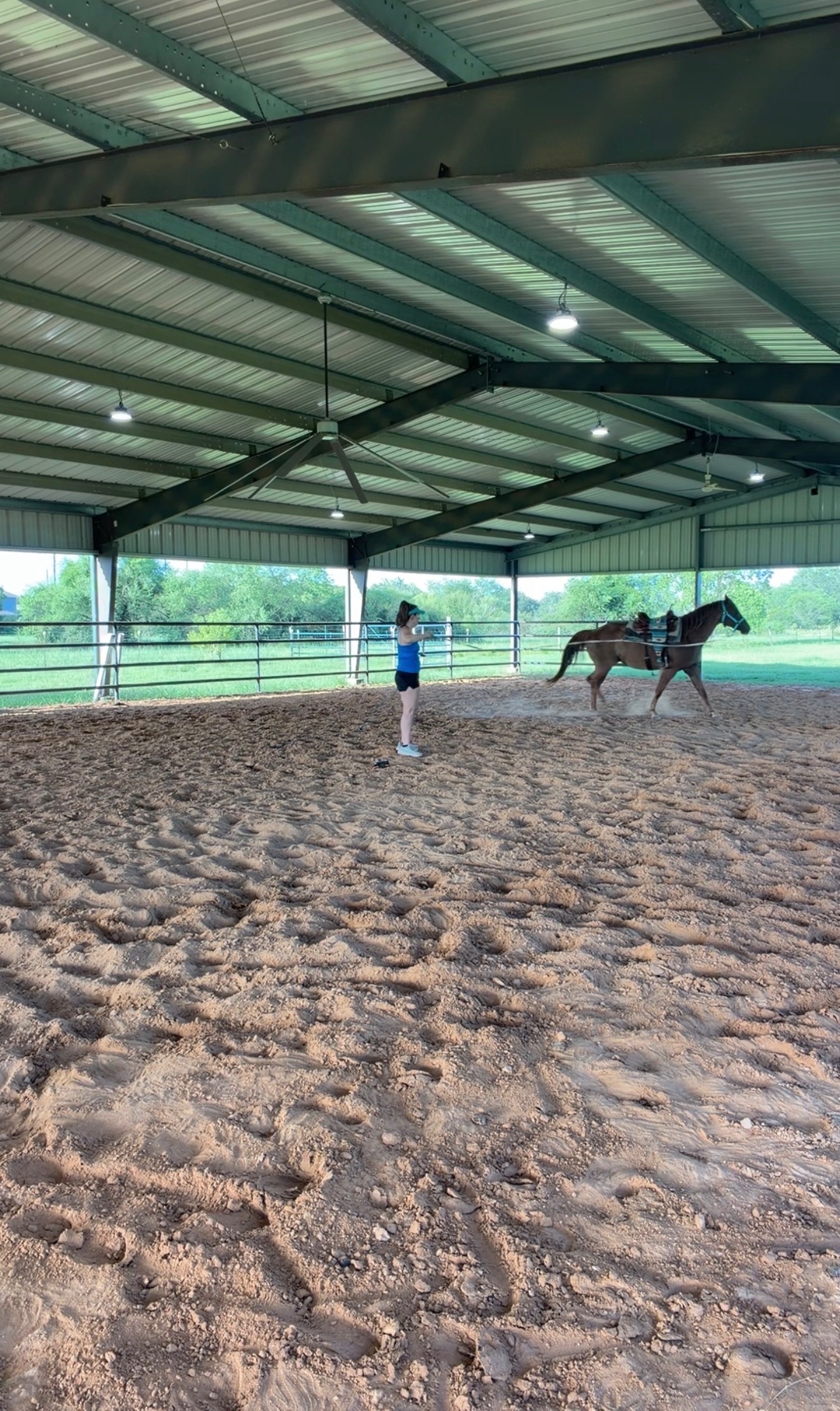Covered arena