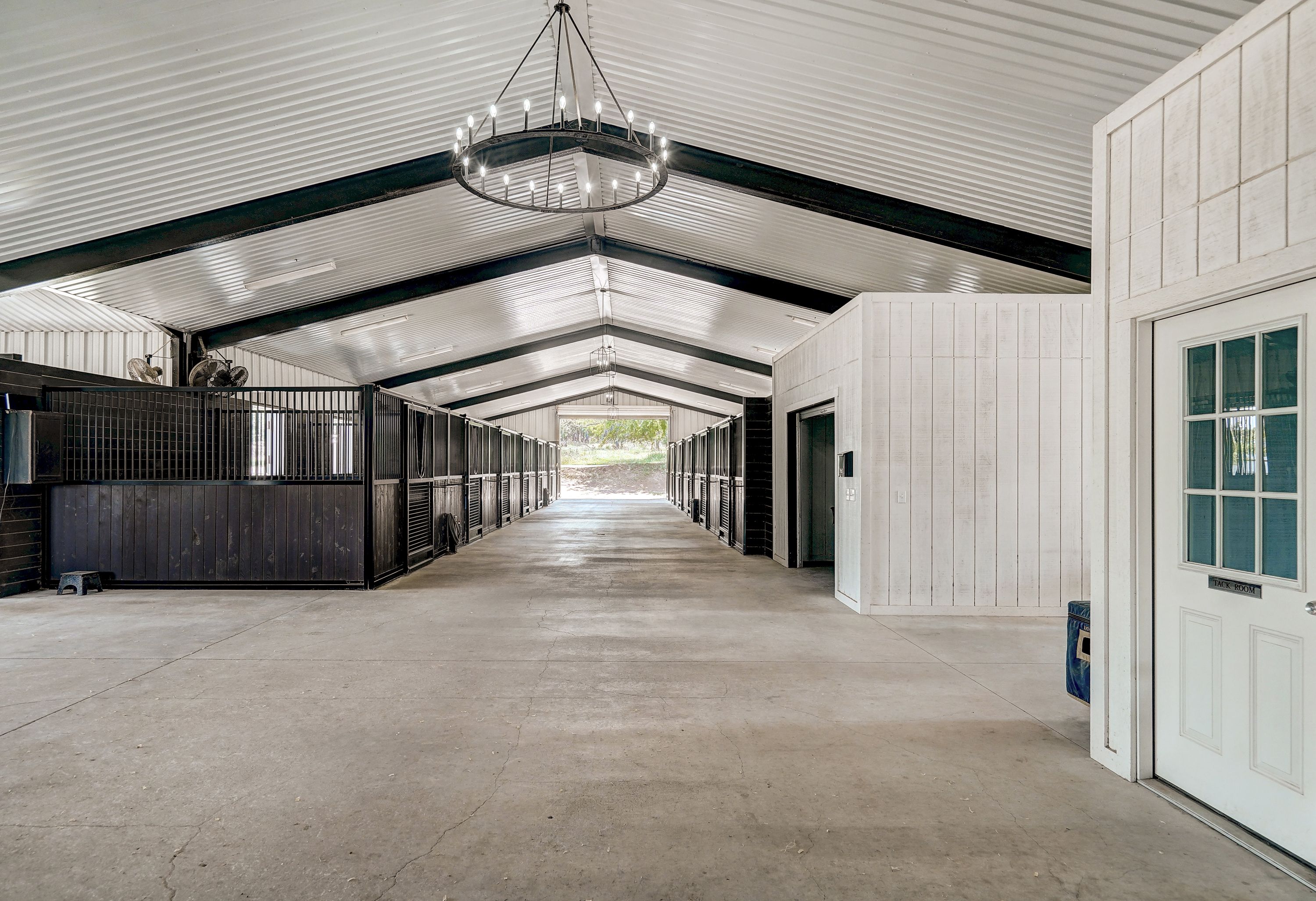 Barn aisle