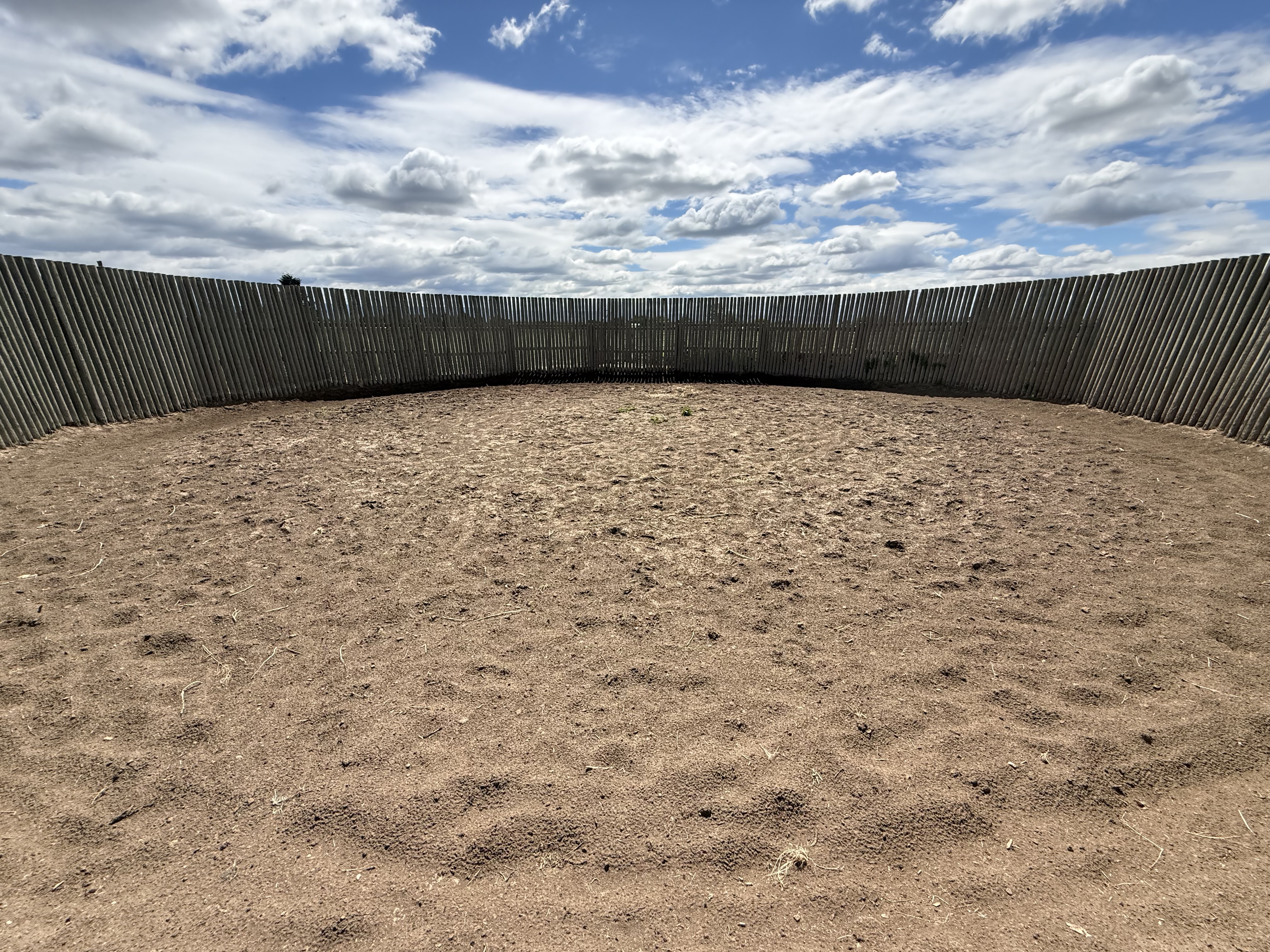 60’ working round pen