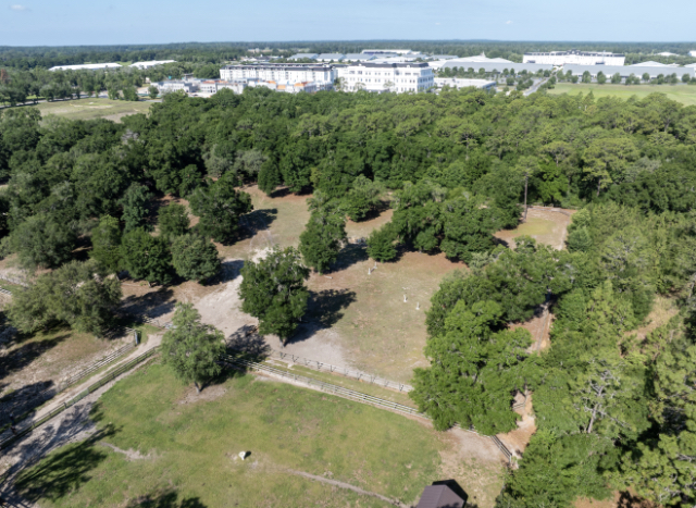 Pasture aerial