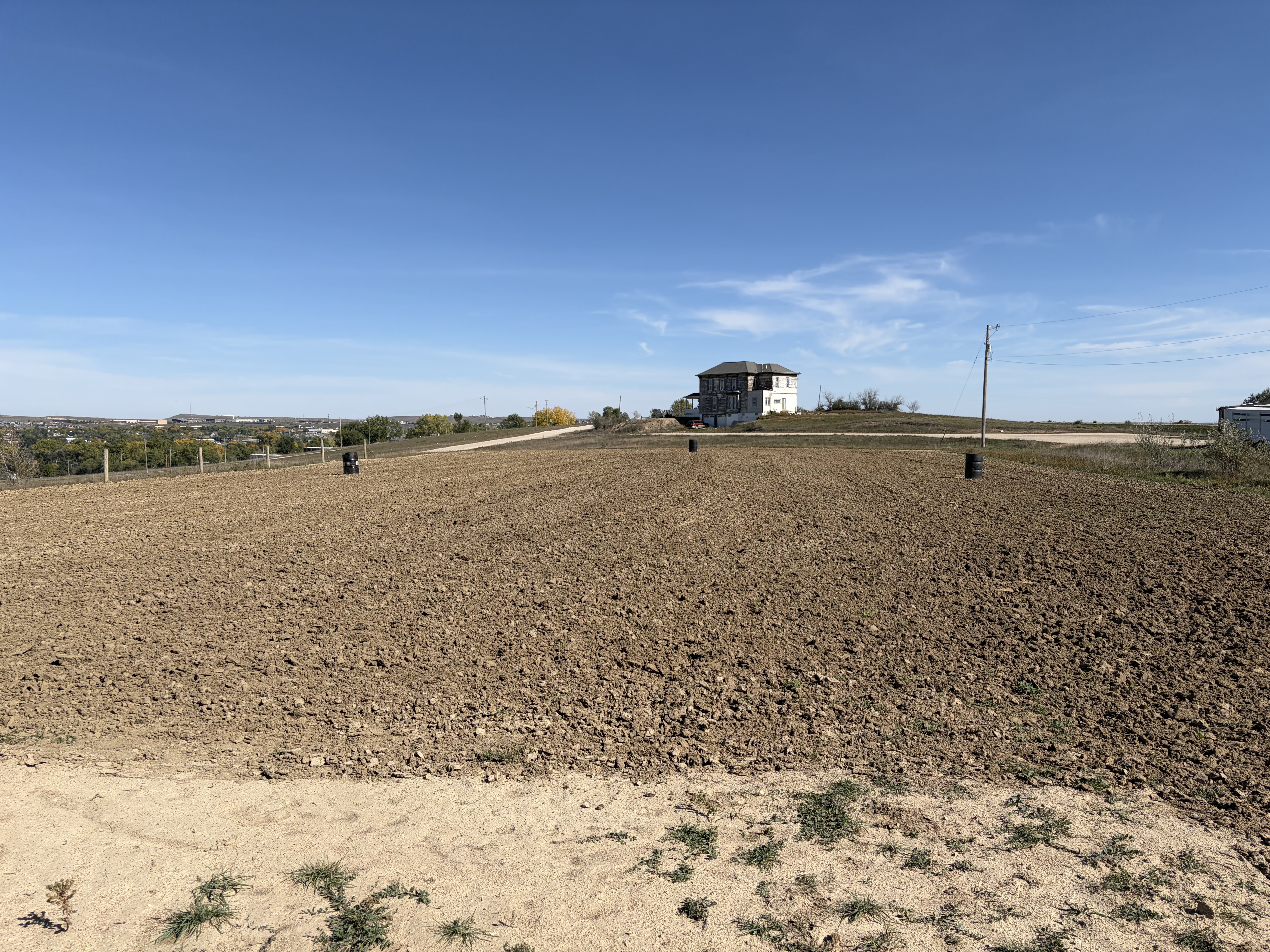 Outdoor riding arena