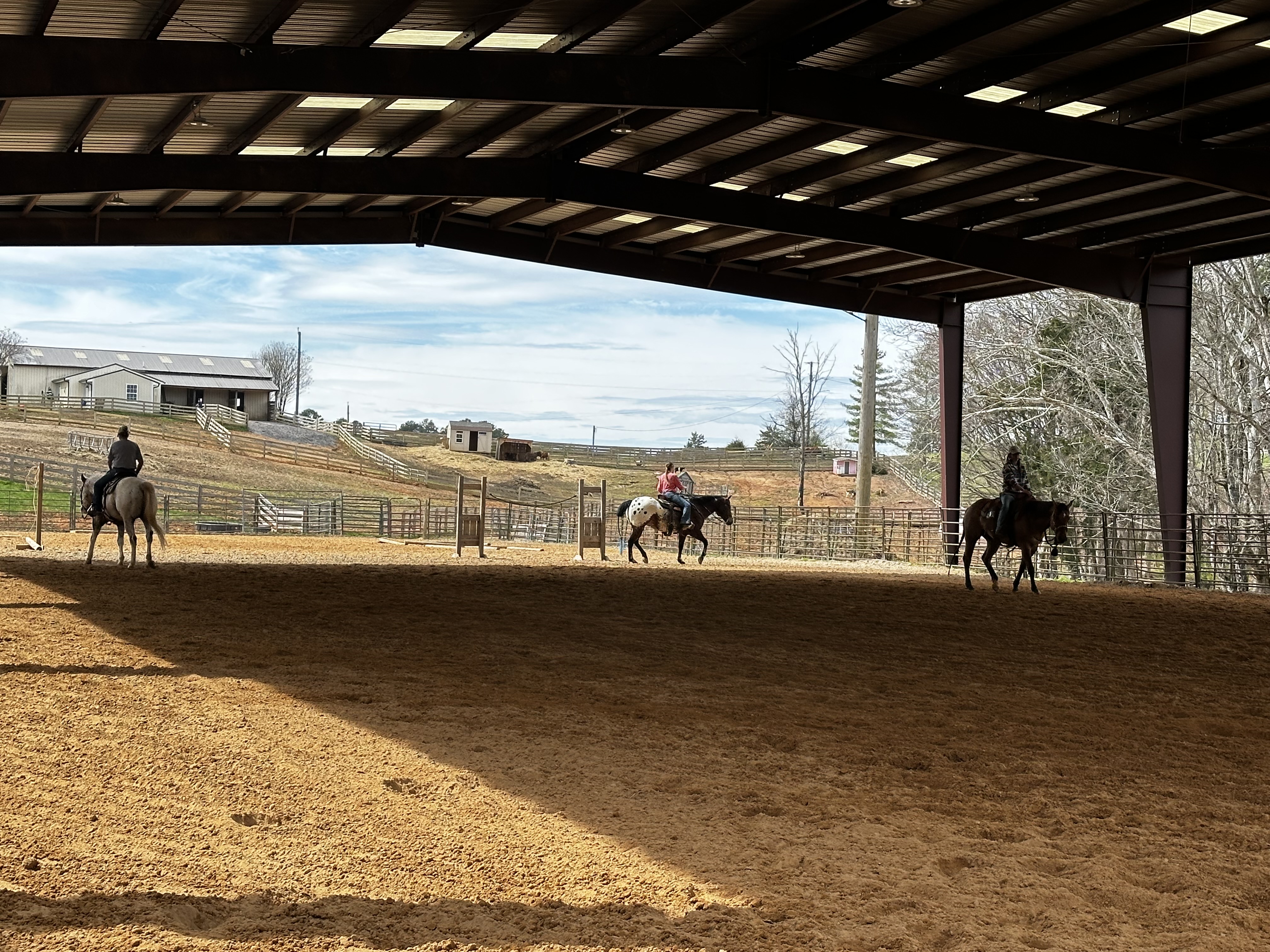 Covered arena