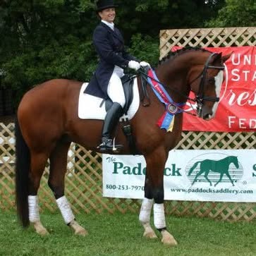 First horse I trained from 3  to GP