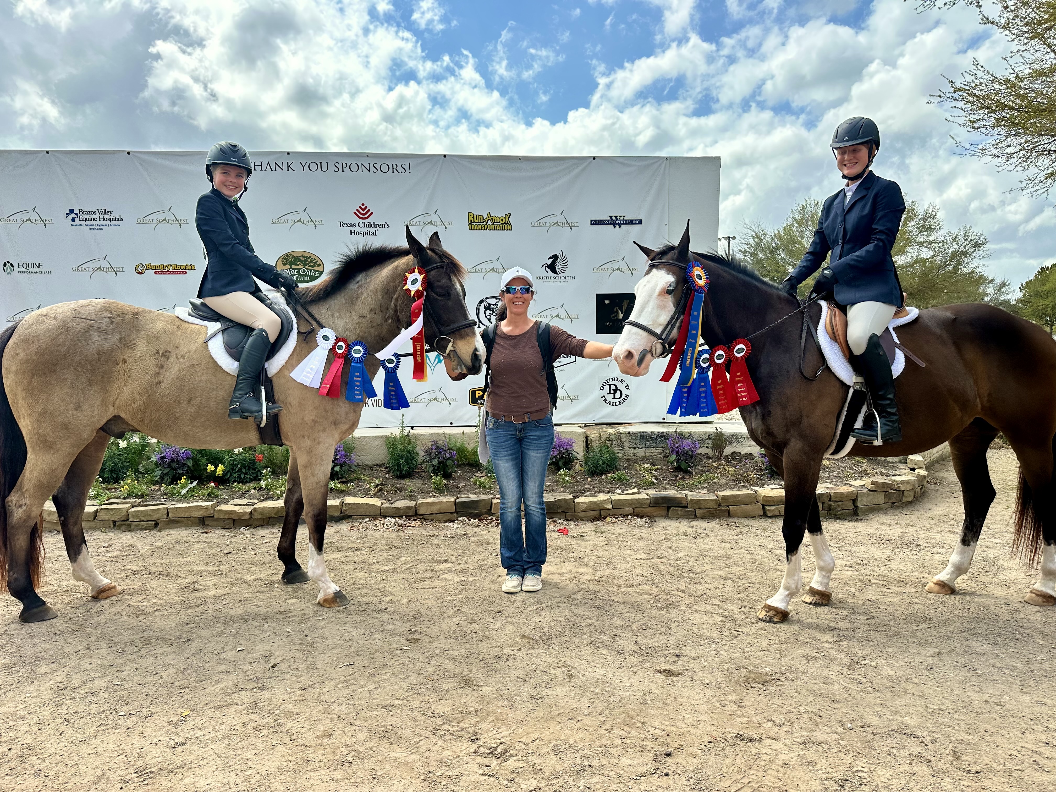 Showing at Great Southwest Equestrian Center