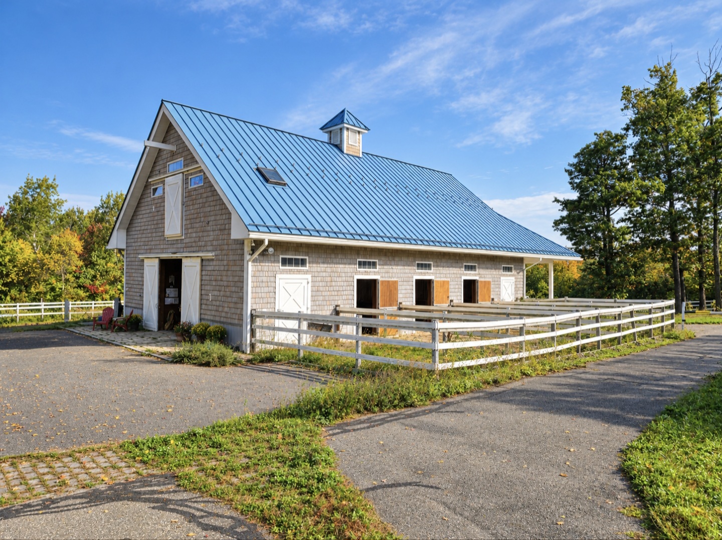 Barn exterior