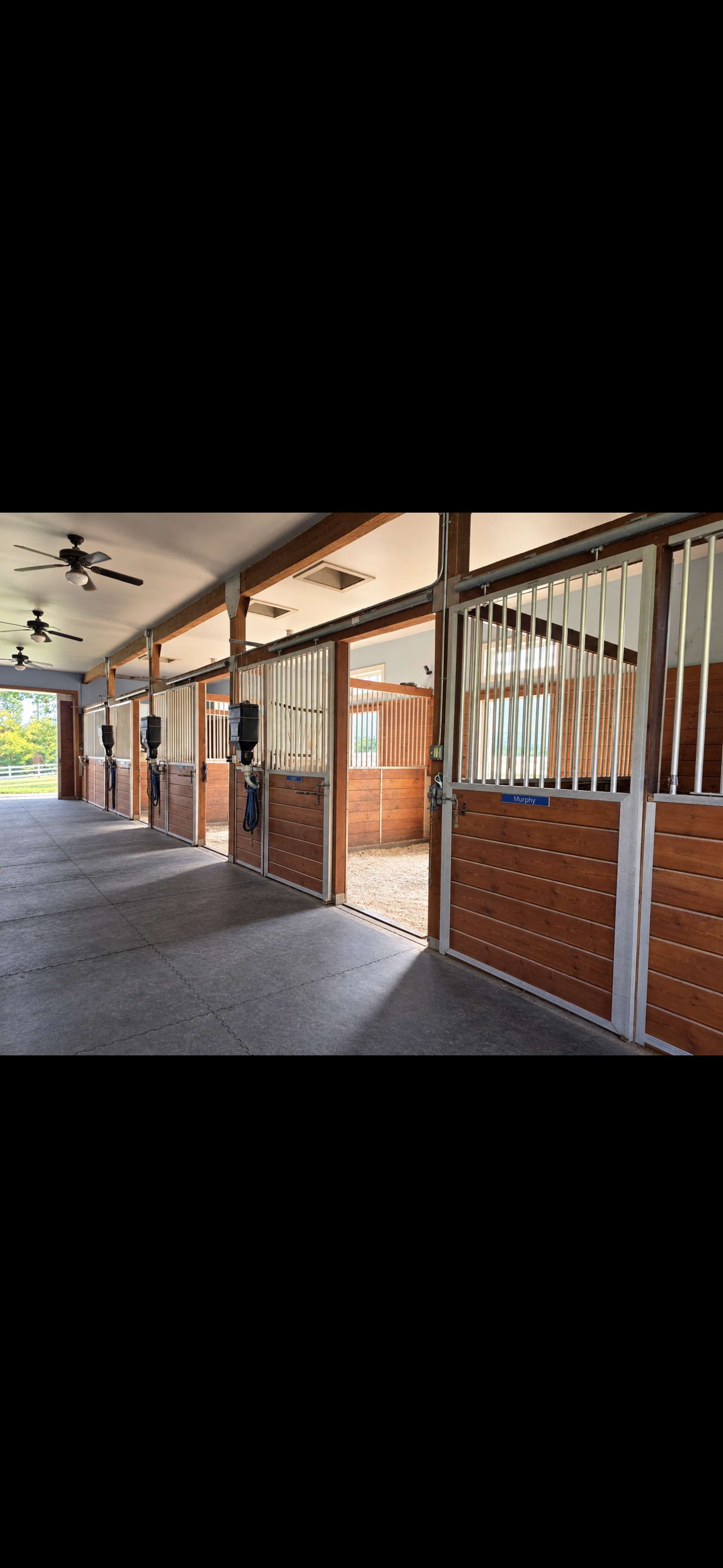 Barn interior